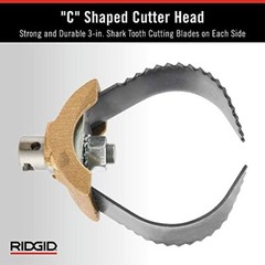 C CUTTER Heavy Duty Black 52822 T-232 3&Prime; RIDGID