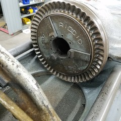 Ridgid 535, 1/8&Prime; to 2&Prime; Pipe Threader With Cart & Foot Pedal &ndash; USED