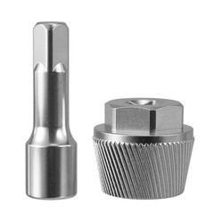 1.5&rdquo; Tub Drain Extractor & 1/2&rdquo; Socket Bathtub Remover Chrome Bathroom Kitchen