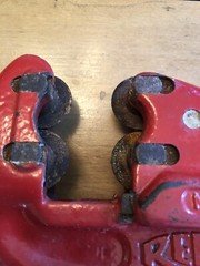 Reed No. 2-4 USA Iron Steel Pipe Cutter, Cuts 1/2-2&Prime; Reed MFG Co. USA WORKS