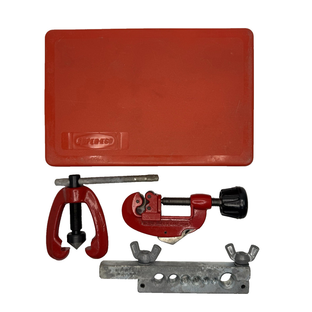 Super Ego Flaring Tool w/ Super Ego Steel Pipe Cutter &ndash; Good Used Condition