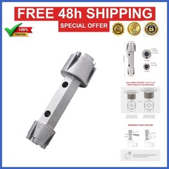 HAUTMEC Tub Drain Remover Wrench Tool Heavy Duty Aluminum PL0030