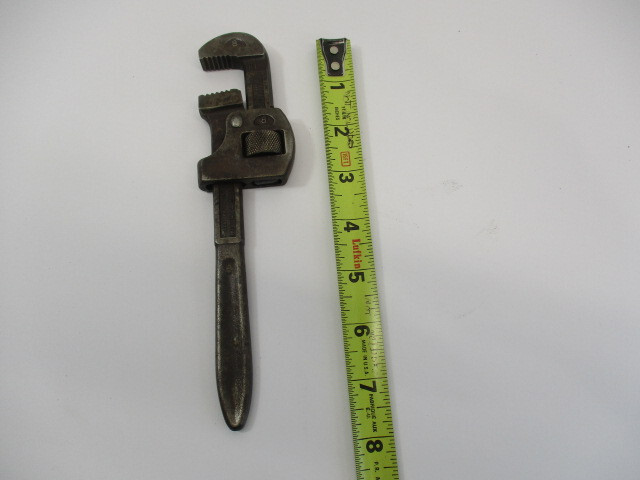 RIDGID Tools 8&Prime; PIPE WRENCH Ridge Improved Stillson # H1 Forged Made in USA VGC