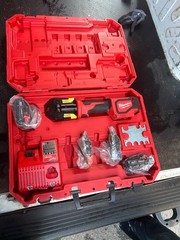 Milwaukee M18 FORCE LOGIC Press Tool Kit with ONE-KEY 1/2&Prime;-2&Prime; Jaws (2993-22)