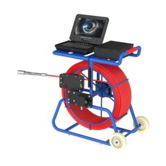 9mm in Thickness 50M cable Sewer Pipe Inspection Camera with 512hz Transmitter