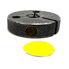 CTD GREENFIELD MASS 1/2-13 UNC-2A THREAD RING GAGE GO PD .4485 OAL 1-11/16&Prime;
