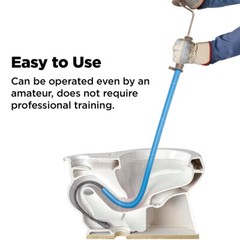 Supply Giant 3 Ft Toilet Auger Snake for Unclogging Toilets