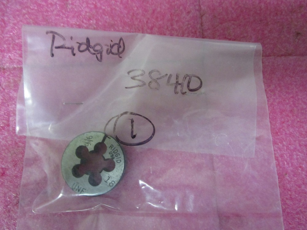 RIDGID 38410 Alloy RH Bolt Threader Button Die, UNF, 9&frasl;16-18