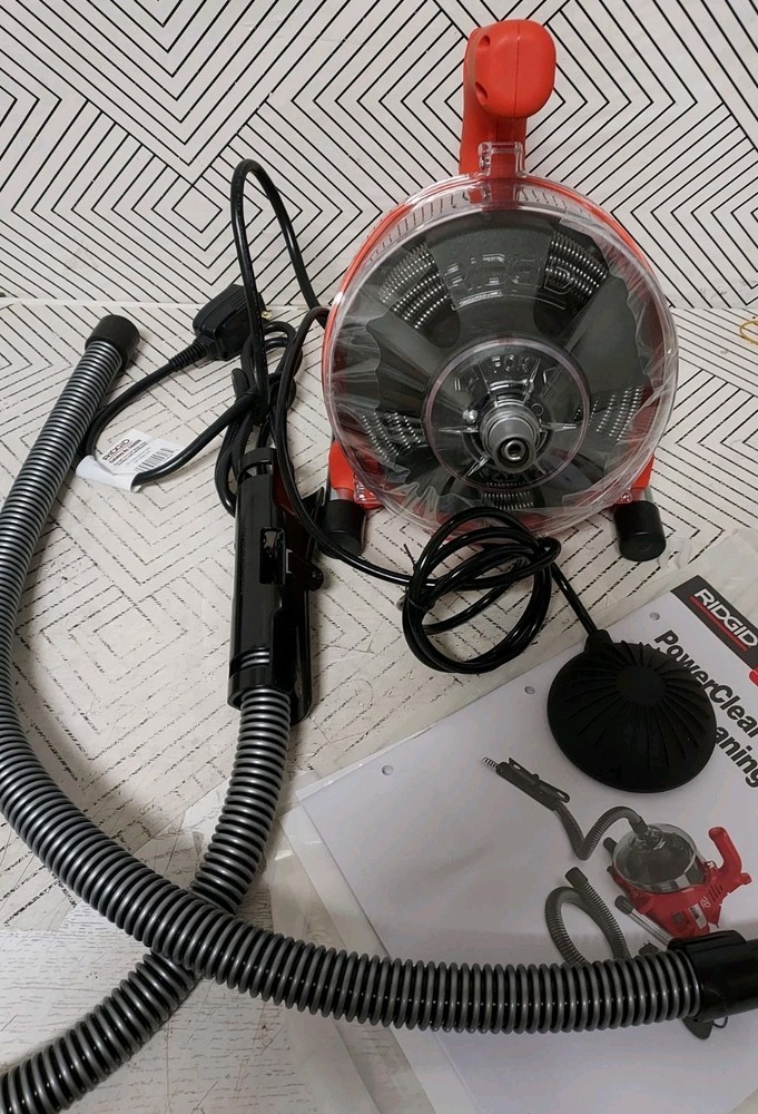 ➿️ RIDGID 55808 PowerClear 120-Volt Drain Cleaning Machine Kit 🆕️ No Box