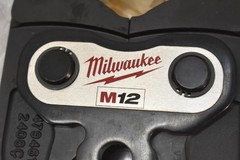 Milwaukee M12 49-16-2453 Press Tool Jaw 1 1/4 In CTS-V Copper Pipe Fittings