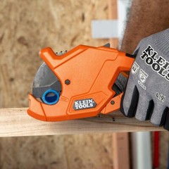 Klein Tools 50044 Precision Ratcheting PVC Pipe Cutter, 1 1/4&Prime;