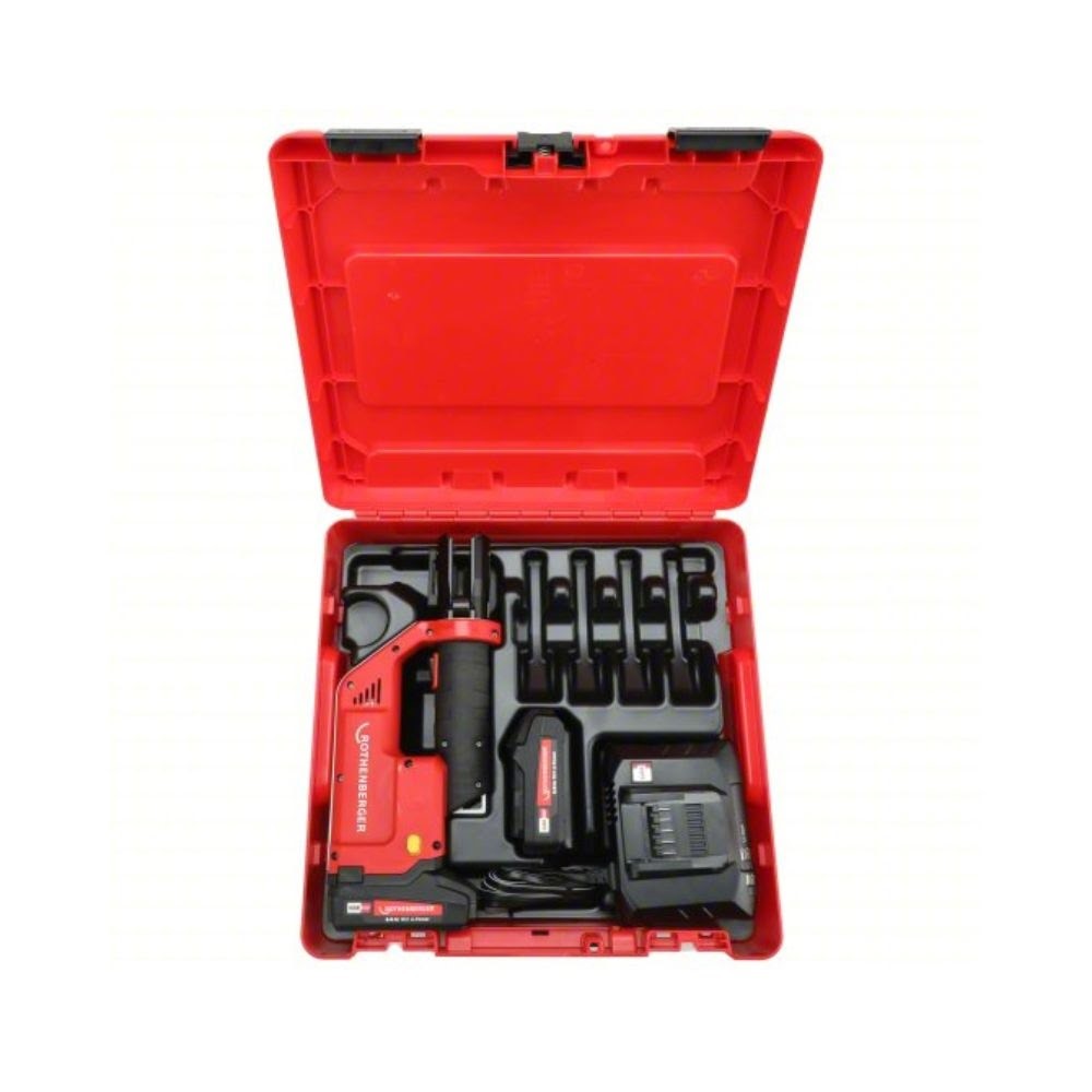 Rothenberger 1000002128 ROMAX TT Compact Press Tool Kit 1/2 to 1-1/4 in
