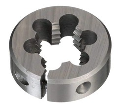 m30 X 3.5 2-1/2&Prime;OD HSS Round Die, DWTMR212-30X3.5