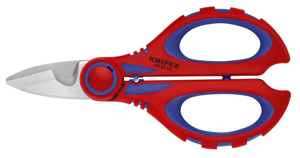 KNIPEX Tools 95 05 10 SBA Electricians&rsquo; Shears with Crimp Stainless Steel
