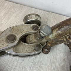 Ridgid No 206 1-1/2&Prime; to 6&Prime; Ratcheting Chain Soil Pipe Cutter Parts Only
