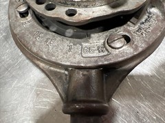 Used Surplus RIDGID 65-R ADJUSTABLE THREADER DIE HEAD 1-2&Prime;. Item ID 2