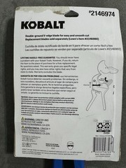 Kobalt 2-3/8&rdquo; PVC Pipe Cutter 2146974 Quick Change Blade New Sealed