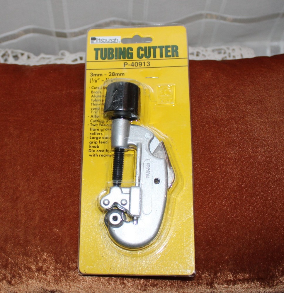 Pittsburgh Tubing Cutter P -40913 1/8 &ndash; 1 1/8 or 3mm &ndash; 28 mm