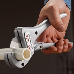 RIDGID 23493 Model PC-1375 ML Single Stroke Plastic Pipe and Small, Chrome