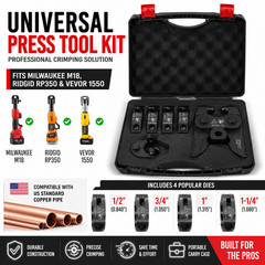 Universal Crimping jaw, for U.S.A. Set 1/2 3/4 1&Prime;