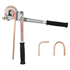 Uimoso 3-in-1 Pipe Tube Bender for 1/4&Prime;, 3/8&Prime;, 1/2&Prime; O.D., 0-180&deg; Bending Tool