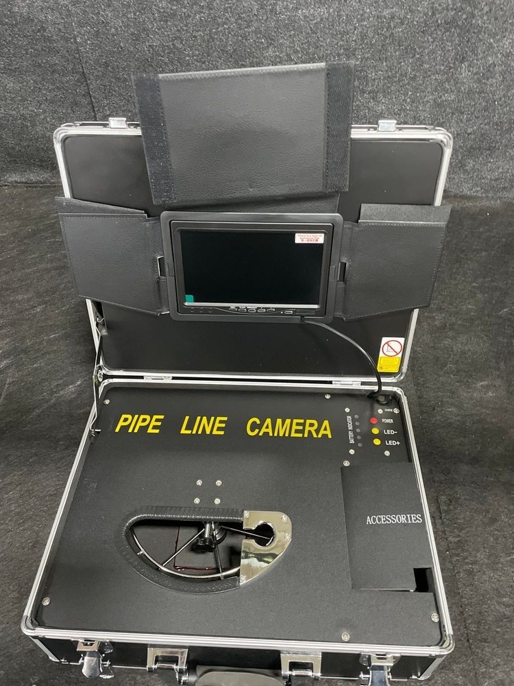 VEVOR Sewer Camera 165 ft, 7&Prime; Screen Pipeline Inspection Camera w/DVR Function