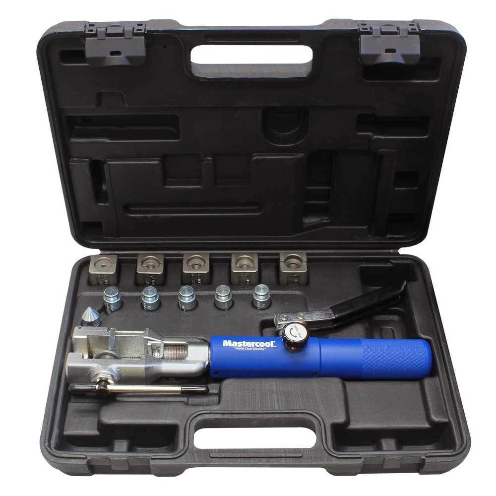 Mastercool 72480 Flaring and Double Flaring Hydraulic Tool Kit, 37&deg;