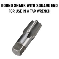 1/4 in. Carbon Steel NPT Pipe Tap and 7/16 in. High Speed Steel Drill Bit Set