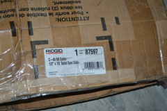 Ridgid ~ 87597 ~ Drain Cleaning Cable, 1/2 In. X 75 Ft. C-45 IW Cable