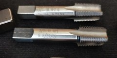 12 Pieces ~ 3/8&Prime;-18 NPT Taper Pipe Tap ~ USA & Japan Made HSS