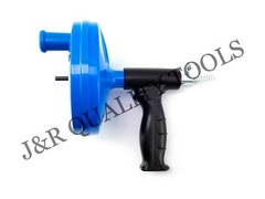 25 Ft. Drain Cleaner With Drill Attachment Pipe Plumbing Snake Clog Sink Toilet