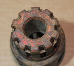 RIDGID 00-R 1/2&Prime; NPT Manual Pipe Threader Die Head