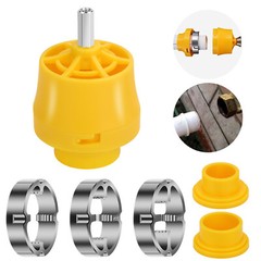 Pipe Threader Plumbing Tool Plastic Pipe Thread Tap Set with 1/2&Prime; 3/4&Prime; 1&Prime; Dies