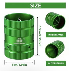Pipe Reamer Tool for Copper and PVC 1/4