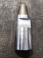 Water Well Drill Rod Tool Joint Adapter 1.59&Prime; x 3.46&Prime; x 11&Prime;, Steel