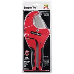 Superior Tool 37116 One-handed 2� PVC Ratcheting Cutter