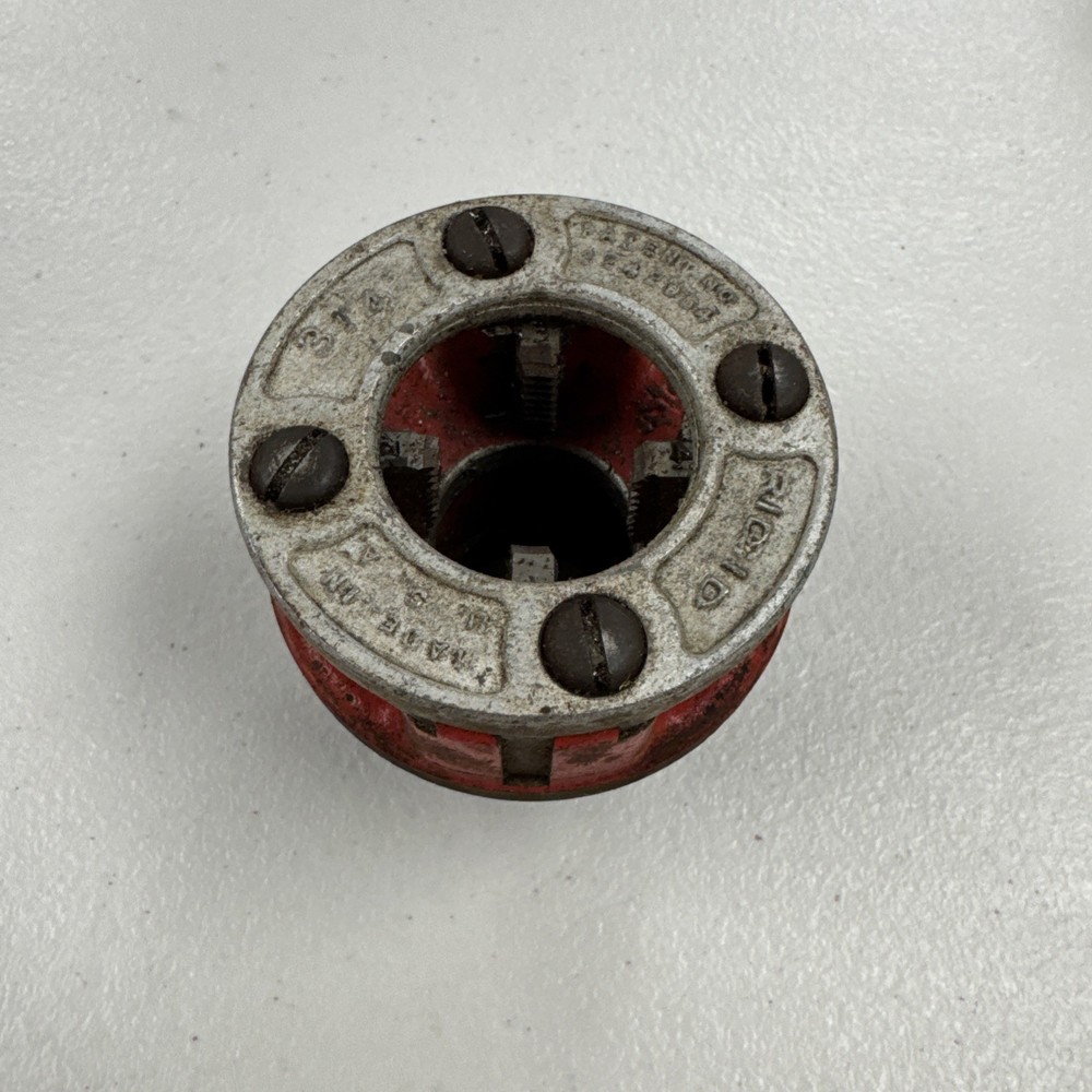 RIDGID OO-R 3/4&Prime; NPT Pipe Threader Die Head #36895 Threading Tool USA