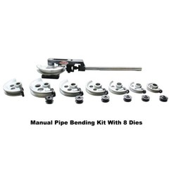 KAKA MY-22 Compact Bender Kit, Manual Pipe Tube Bending Kit With 8 Dies