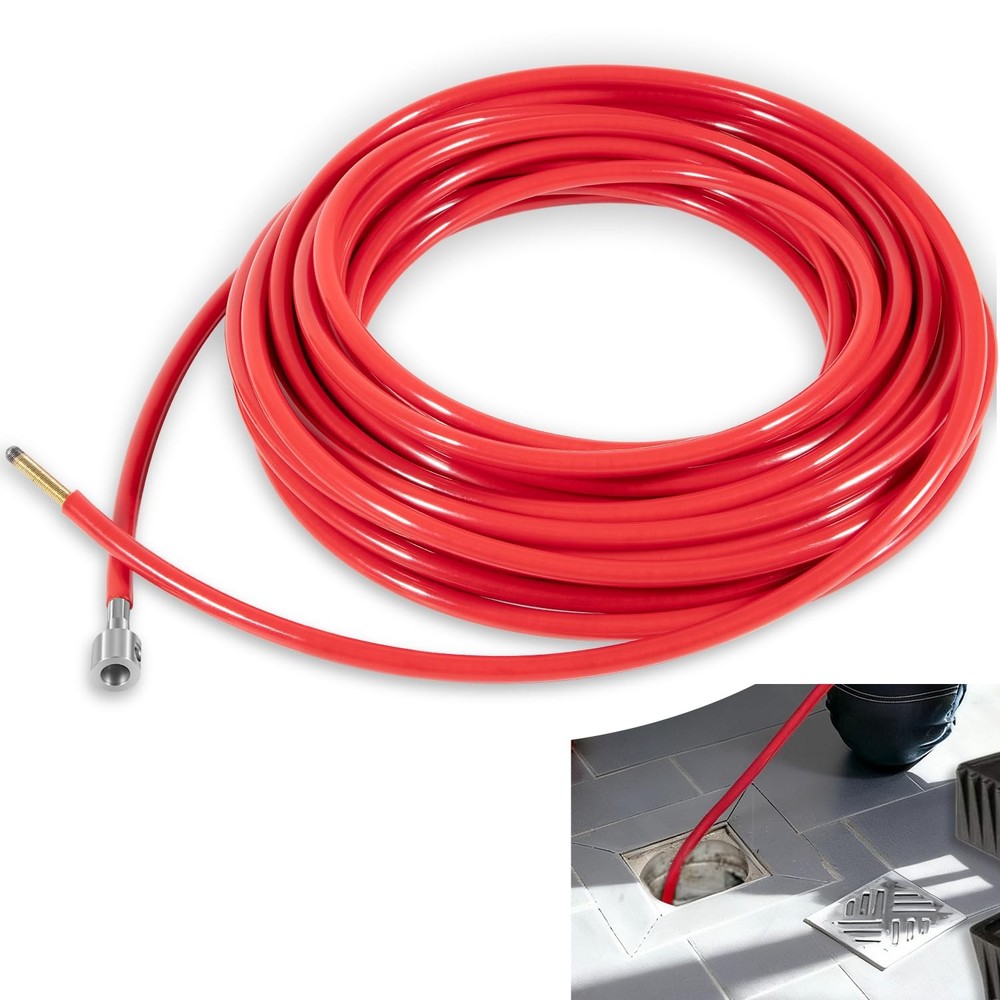 64348 70&prime; of 5/16&Prime; Cable Assembly with Sheath & Couplings Fit for Ridgid K9-2&hellip;