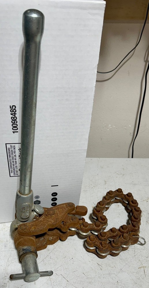 Ridgid 246 Soil Chain Pipe Cutter 1 1/2&Prime;-6&Prime; Ratcheting Action Handle 32900 USA
