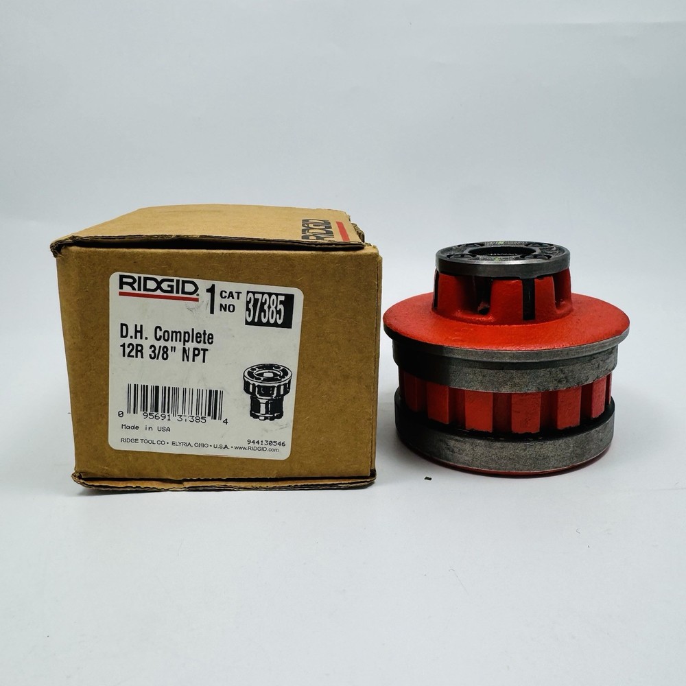 Ridgid 37385 3/8&Prime; Manual Handheld Threader Die Head Assembly 12-R
