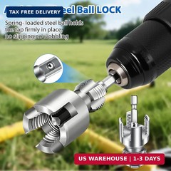 3PCS PVC Pipe Threader Tool Kit-1/2&Prime; 3/4&Prime; 1&Prime; Dual-Function Integrated Internal &