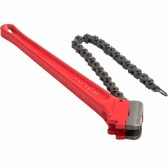 VEVOR 36&Prime; Pipe Chain Wrench w/30&Prime; Chain 7.5&Prime; Capacity Steel Ratcheting Wrench