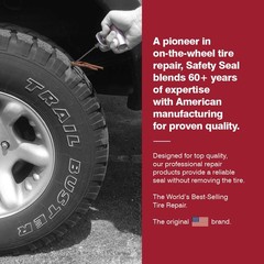 Safety Seal Auto/LT Deluxe Tire Repair Kit, 30 Repairs