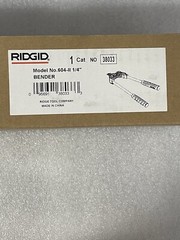 Ridgid Tool &nbsp;38033 1/4&Prime; 600 Series Model 604
