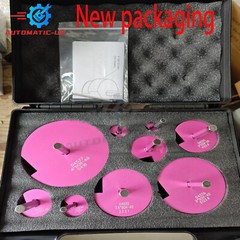 Complete Plastic Reamer Set PVC Pipe Fitting Reamer Kit Standard 1/2&Prime; Drills 9Pc