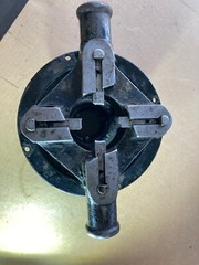 Toledo Threading Machine Co. Model 411 ratcheting Pipe Threader 20 cutting bits