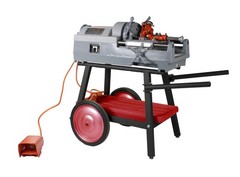 Reconditioned RIDGID&reg; 535 V2 Pipe Threader with 811A Die Head HSS Dies & Cart