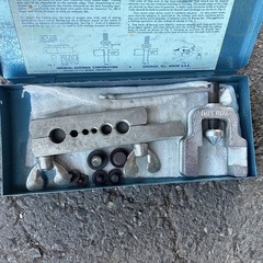 Nice Vintage Imperial Eastman No.195-FB Double Flaring Tool in Metal Case