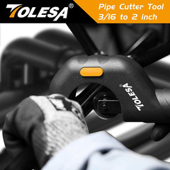 Cortador de Tubos Reforzado 3/16&rdquo;-2&rdquo; (5-50mm) con Herramienta Desbastadora